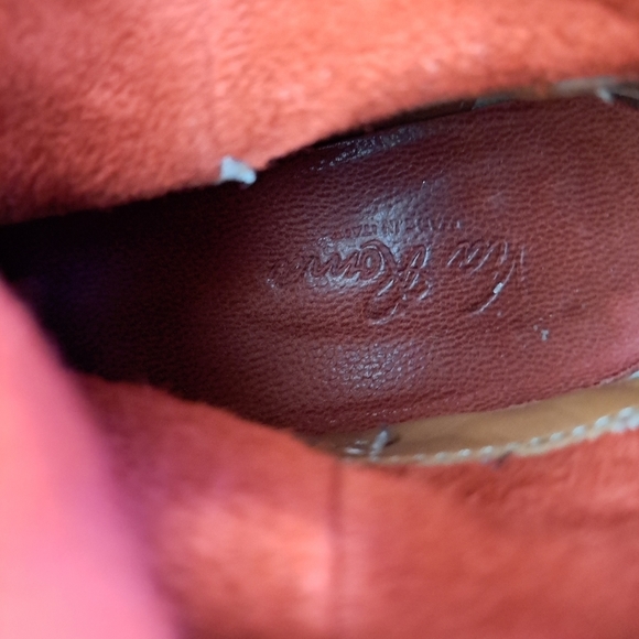 𝅺Vera Gomma women's booties leather Via Roma size EU 38 Made Italy - Picture 5 of 11